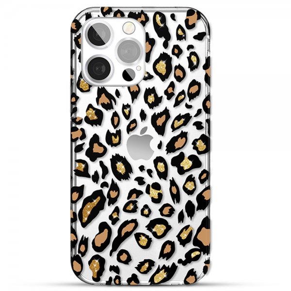 iPhone 13 Pro Cover Mønster Leopard