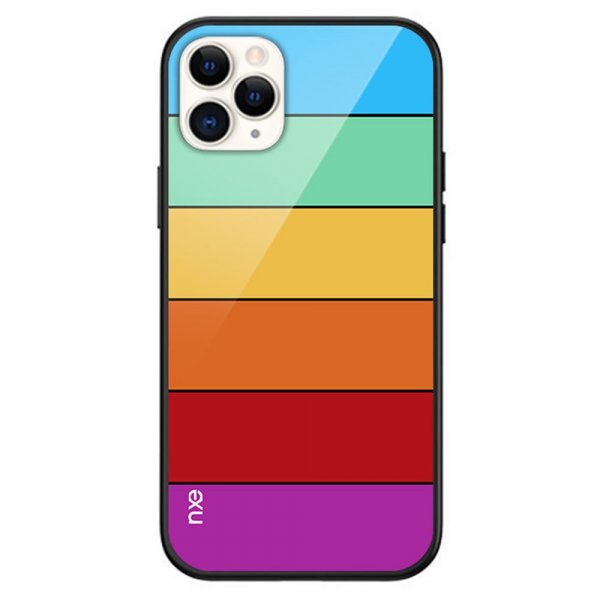 iPhone 13 Pro Cover Rainbow Series Lilla