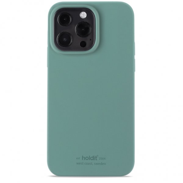 iPhone 13 Pro Cover Silikone Moss Green