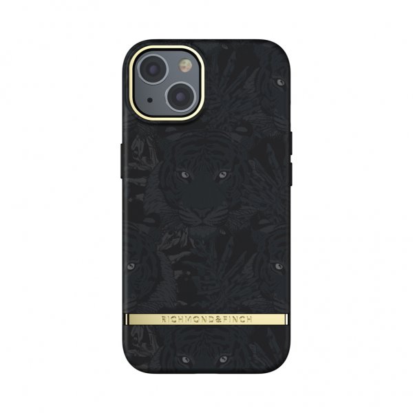 iPhone 13 Cover Black Tiger