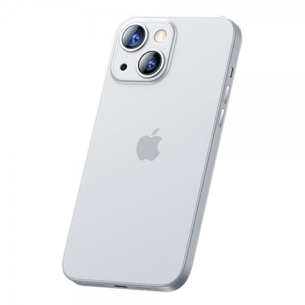 iPhone 13 Cover Slim Case Transparent Hvid