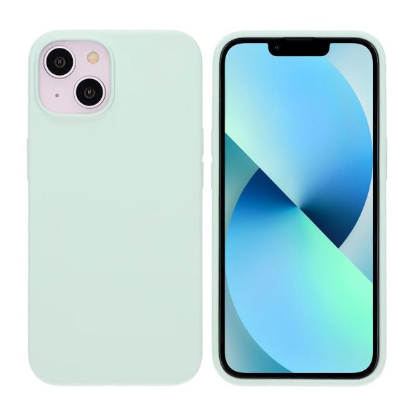 iPhone 13/iPhone 14 Cover Silikone Grøn