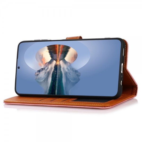 iPhone 14 Plus Etui med Klap Roseguld