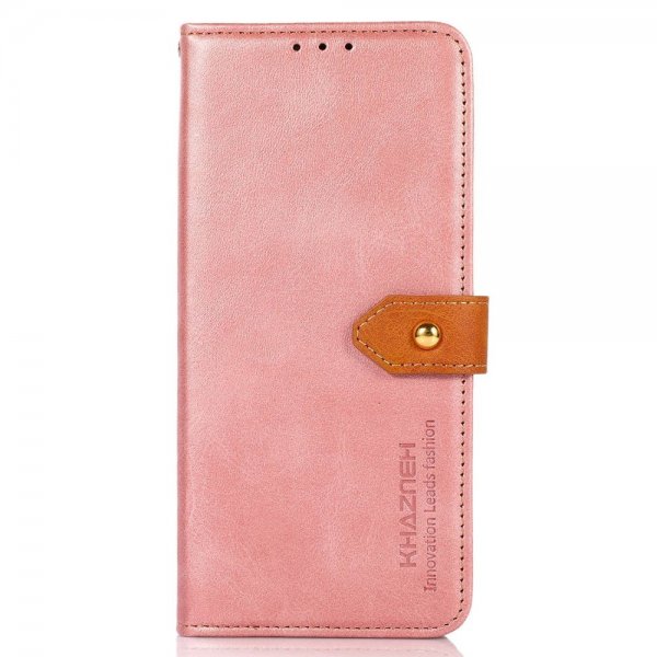 iPhone 14 Plus Etui med Klap Roseguld