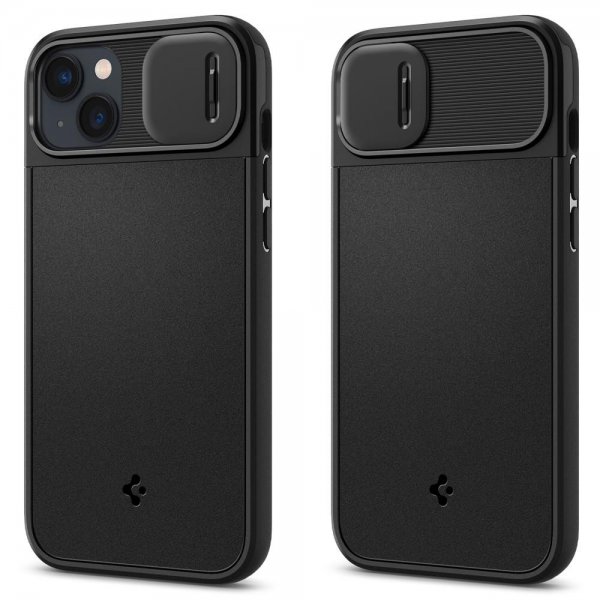 iPhone 14 Plus Cover Optik Armor MagFit Sort