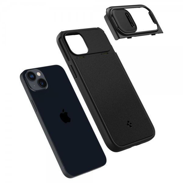 iPhone 14 Plus Cover Optik Armor MagFit Sort