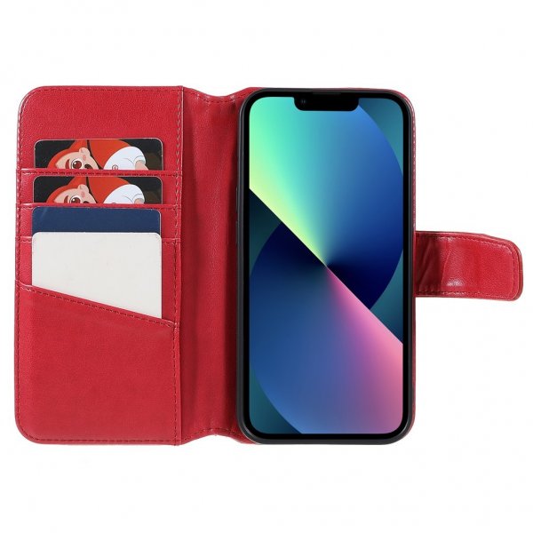 iPhone 14 Plus Etui Essential Leather Poppy Red