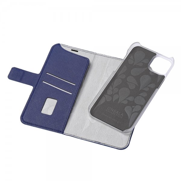 iPhone 14 Plus Etui Fashion Edition Aftageligt Cover Navy Blue