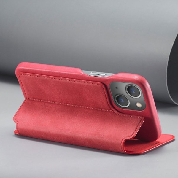 iPhone 14 Plus Etui Flip Rød