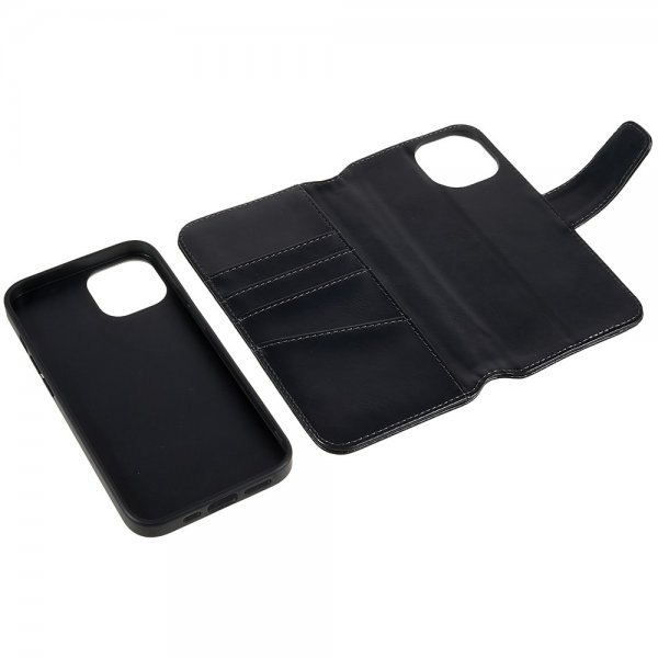 iPhone 14 Plus Etui MagLeather Raven Black