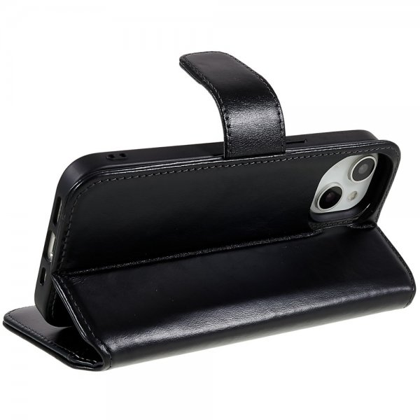 iPhone 14 Plus Etui MagLeather Raven Black