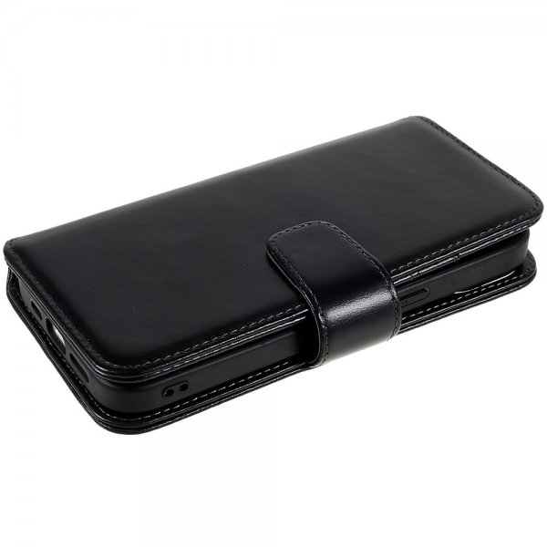 iPhone 14 Plus Etui MagLeather Raven Black