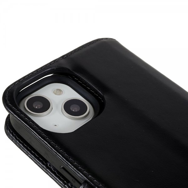 iPhone 14 Plus Etui MagLeather Raven Black