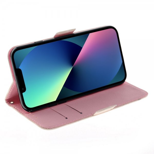 iPhone 14 Plus Etui Motiv Panda Hjerter