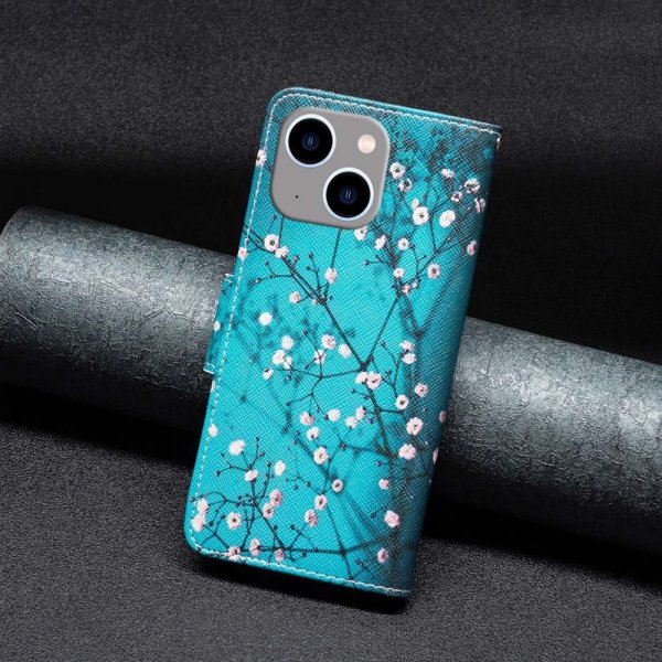 iPhone 14 Plus Etui Motiv Blommeblomster