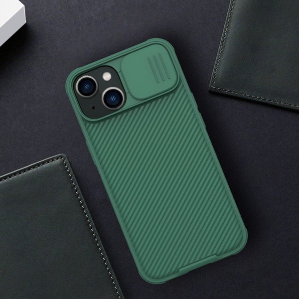iPhone 14 Plus Cover CamShield Grøn