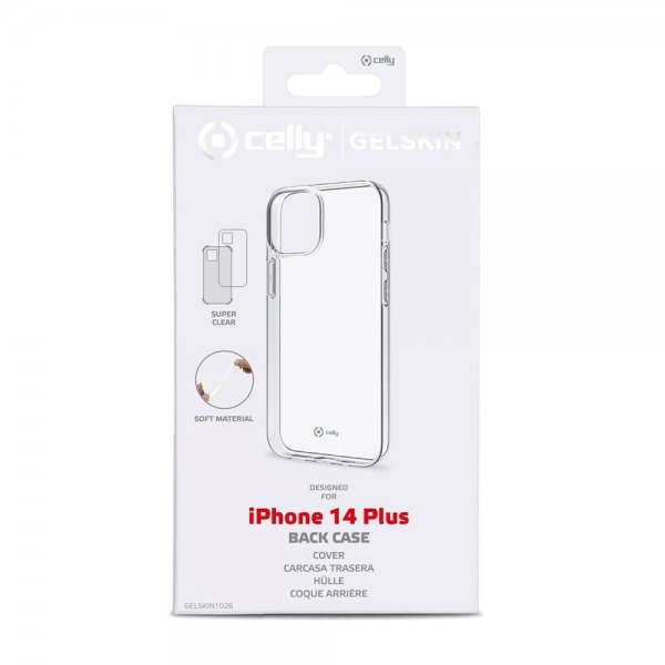 iPhone 14 Plus Cover GELSKIN Transparent