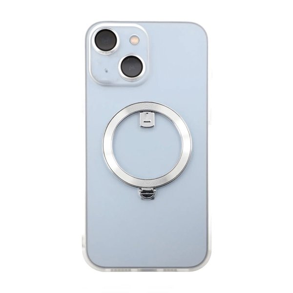 iPhone 14 Plus Cover Roterbart Stativ Hvid