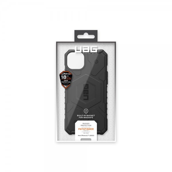 iPhone 14 Plus Cover Pathfinder MagSafe Sort