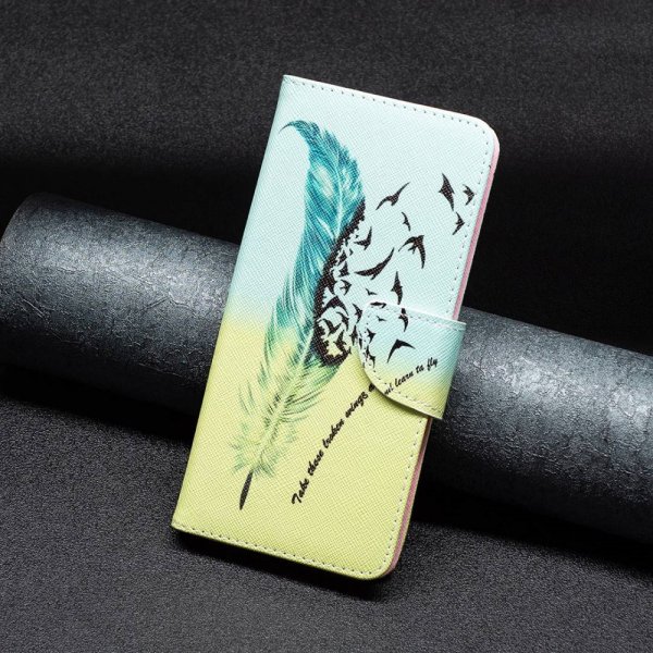 iPhone 14 Pro Max Etui Motiv Fjer