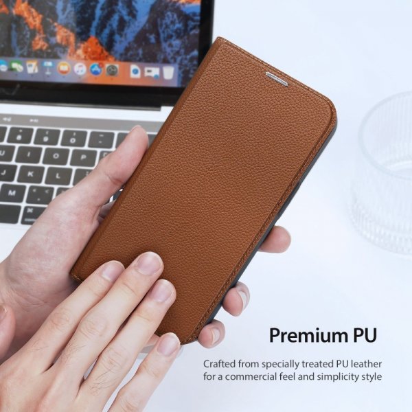 iPhone 14 Pro Max Etui Skin X2 Series Brun