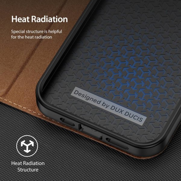 iPhone 14 Pro Max Etui Skin X2 Series Brun