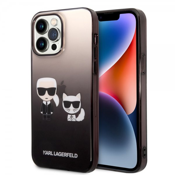 iPhone 14 Pro Max Cover Karl & Choupette Gradient Sort