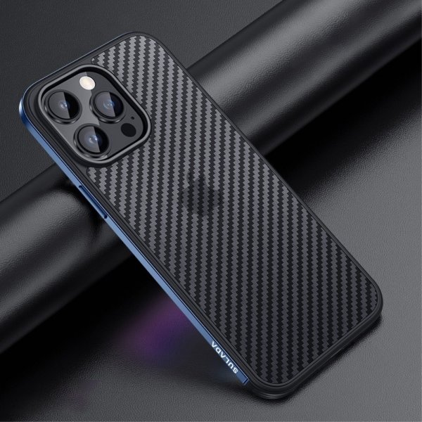 iPhone 14 Pro Max Cover Luxury Series Blå