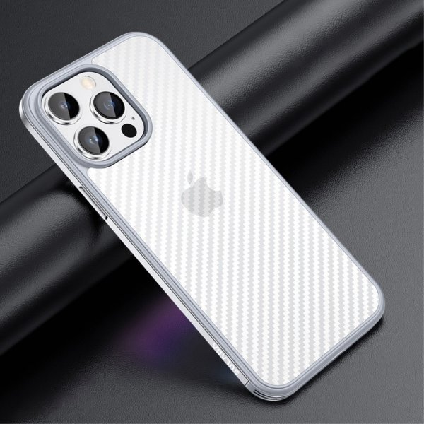 iPhone 14 Pro Max Cover Luxury Series Sølv