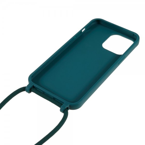 iPhone 14 Pro Max Cover med Strop Grøn