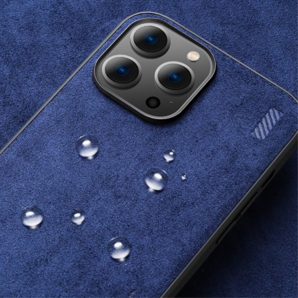 iPhone 14 Pro Max Cover Ruskind tekstur Brun