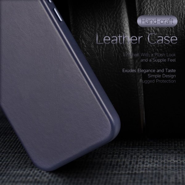 iPhone 14 Pro Max Cover Naples Series MagSafe Blå