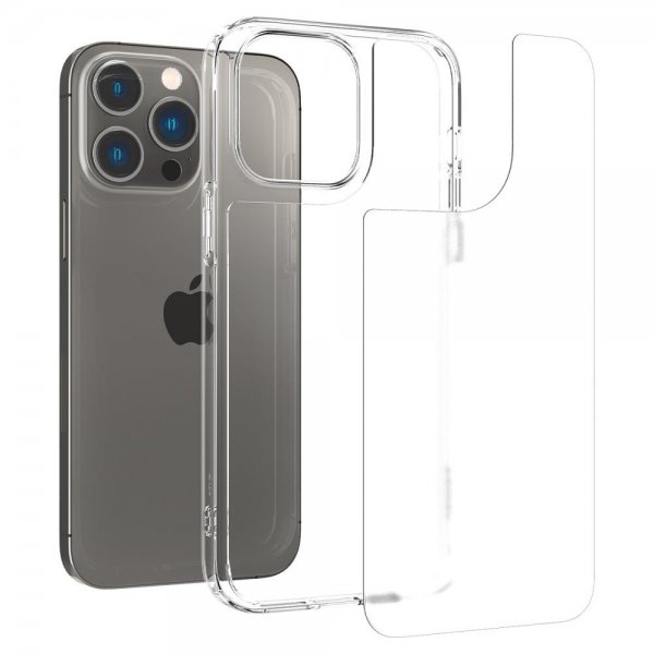 iPhone 14 Pro Max Cover Quartz Hybrid Matte Clear
