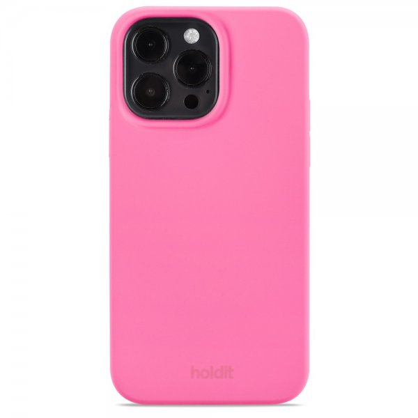iPhone 14 Pro Max Cover Silikone Bright Pink
