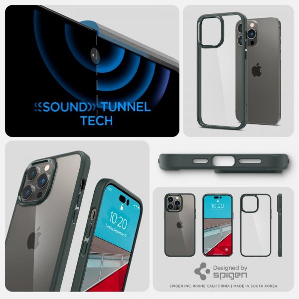 iPhone 14 Pro Max Cover Ultra Hybrid Abyss Green