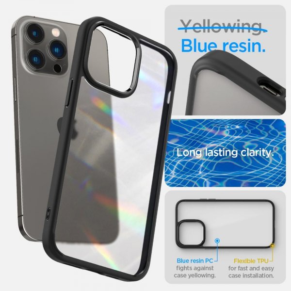 iPhone 14 Pro Max Cover Ultra Hybrid Frost Black