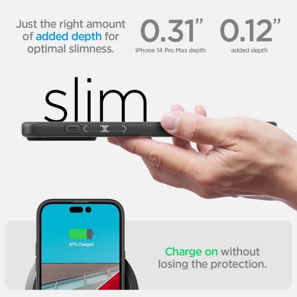 iPhone 14 Pro Max Cover Ultra Hybrid Frost Black