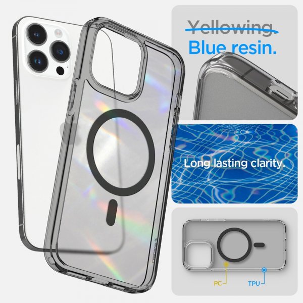 iPhone 14 Pro Max Cover Ultra Hybrid MagFit Frost Black