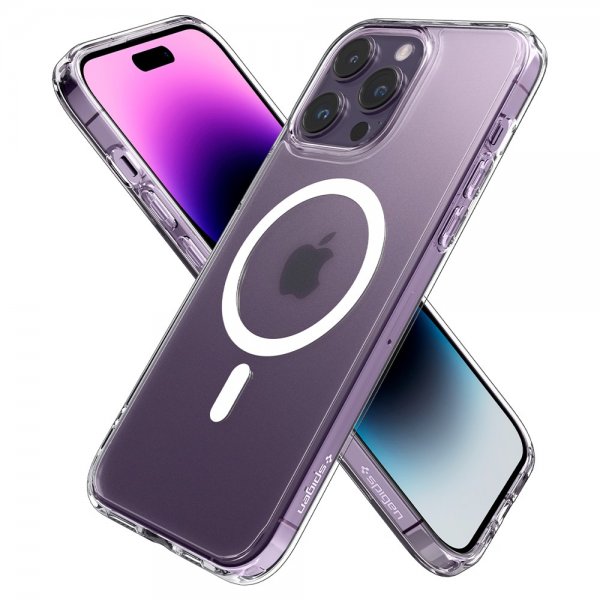 iPhone 14 Pro Max Cover Ultra Hybrid MagFit Frost Clear