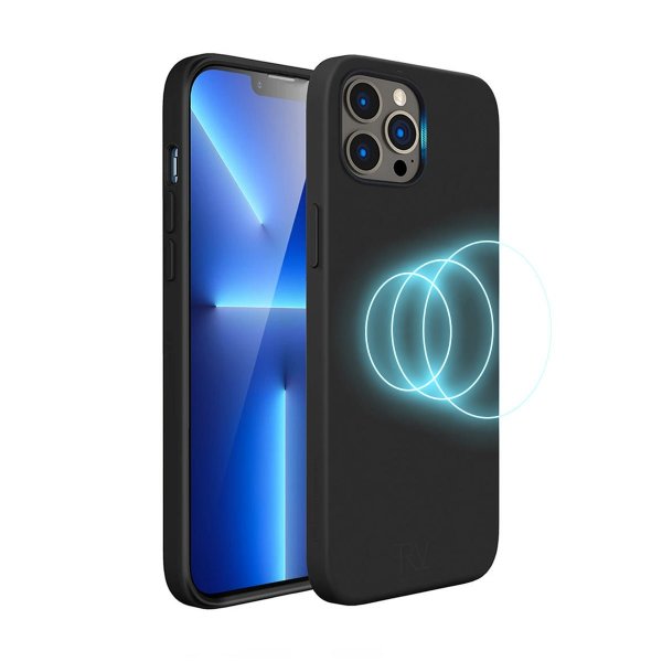 iPhone 14 Pro Cover Silikone MagSafe Sort