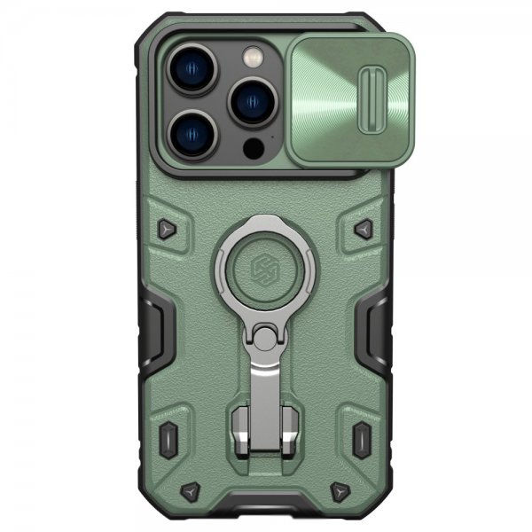 iPhone 14 Pro Cover CamShield Armor Grøn