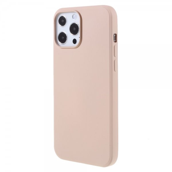 iPhone 14 Pro Cover Liquid Silicone Beige