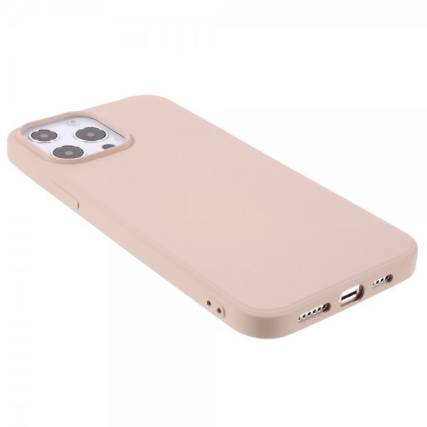 iPhone 14 Pro Cover Liquid Silicone Beige