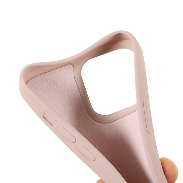 iPhone 14 Pro Cover Liquid Silicone Beige