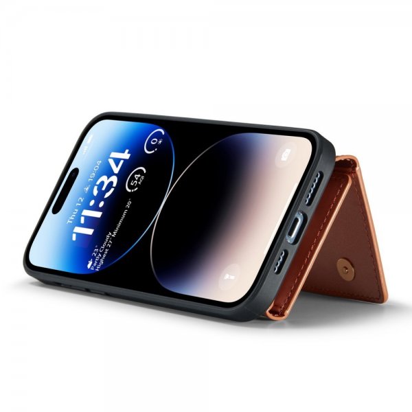 iPhone 14 Pro Cover M3 Series Aftageligt Kortholder Guld