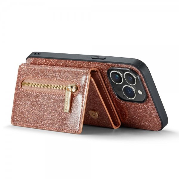 iPhone 14 Pro Cover M3 Series Aftageligt Kortholder Guld