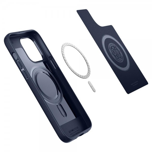 iPhone 14 Pro Cover Mag Armor MagFit Navy Blue