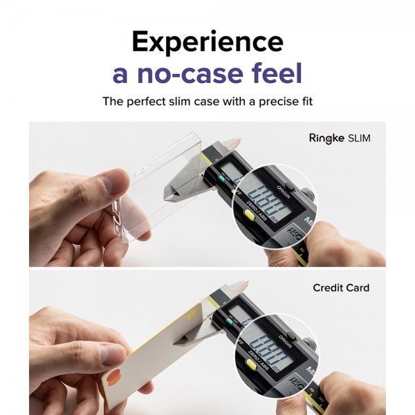 iPhone 14 Pro Cover Slim Matte Clear