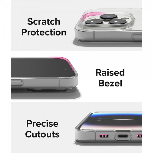 iPhone 14 Pro Cover Slim Matte Clear