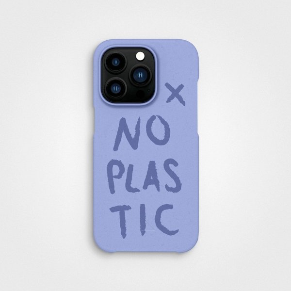 iPhone 14 Pro Cover Plantebaseret No Plastic Vista Blue
